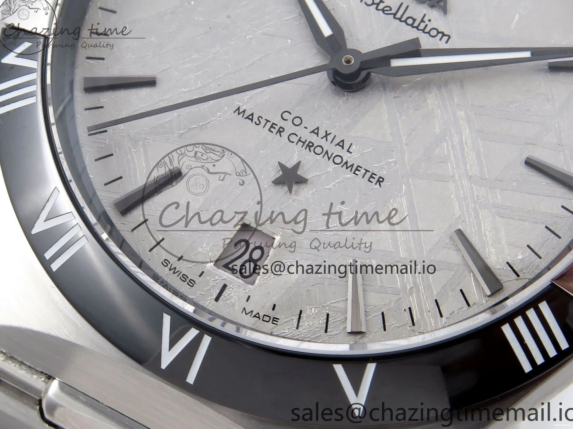 0116 Constellation 41mm SS ASWF 1:1 Best Edition Gray Dial on SS Bracelet A Breathable 7696